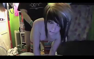 Emo oriental naive young amateur lusts for rough sex.