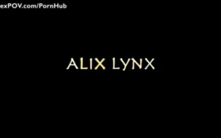 Petite girl, Alix Lynx got money to ride a rock hard meat pole with pleasure