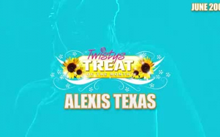 Alexis Texas zog ihre großzügige Strumpfhose an